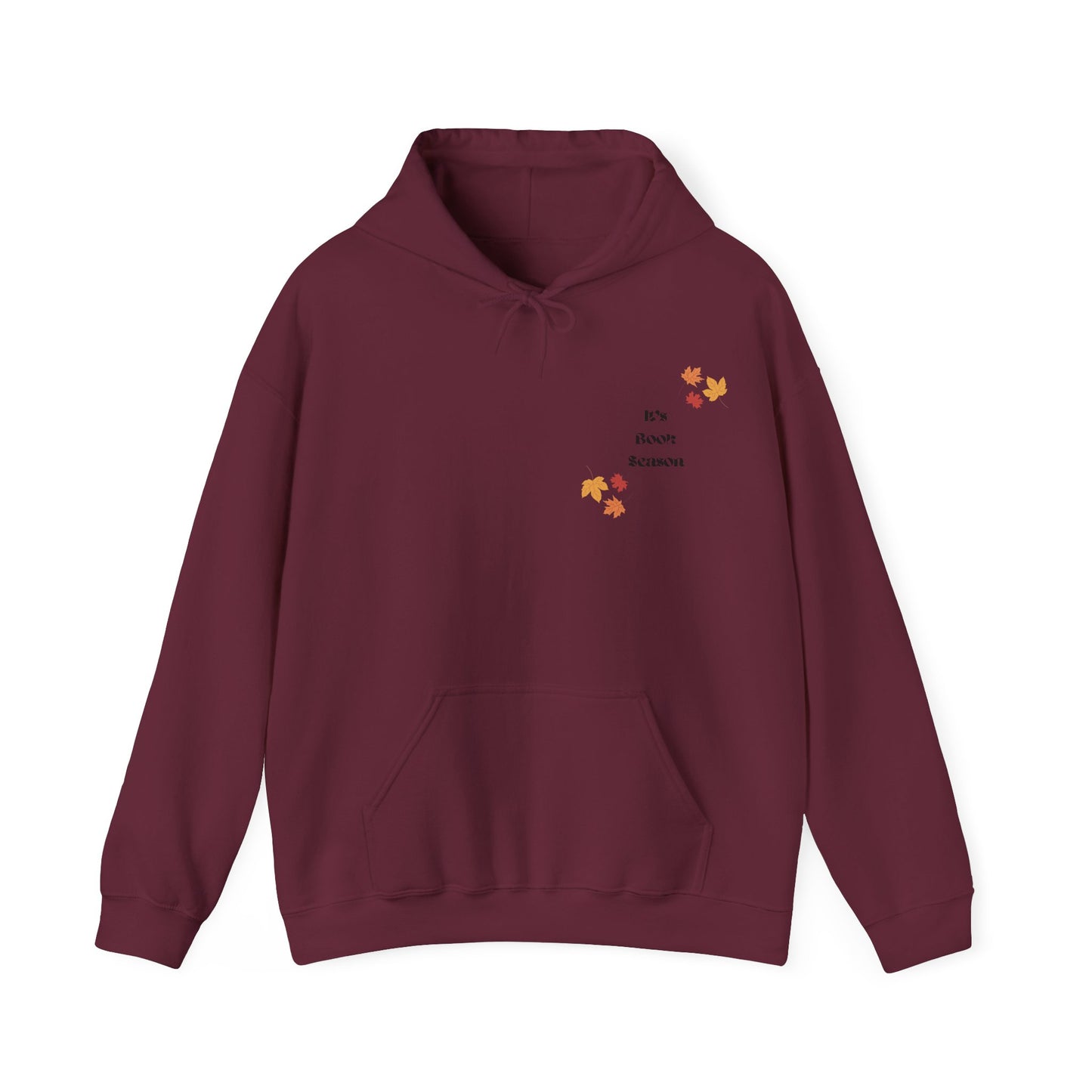 “It’s Book Season” Sand Hoodie – Cozy Fall Aesthetic Sweatshirt, Unisex Hoodie for Autumn Lovers