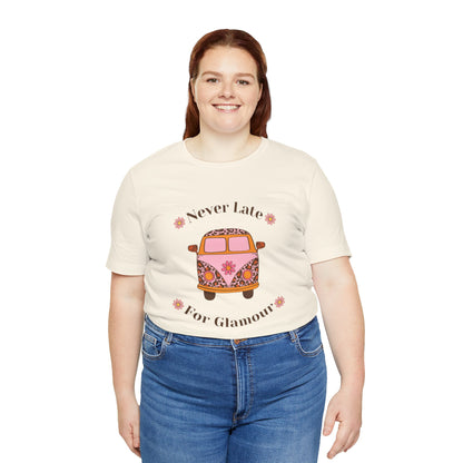 Glamour T-Shirt, Perfect Gift for Fashion And Leopard print Lovers, Casual Wear, Festival Outfit