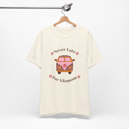 Glamour T-Shirt, Perfect Gift for Fashion And Leopard print Lovers, Casual Wear, Festival Outfit
